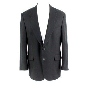 Fioravanti Couture 46S? Black 100% Cashmere 2 Button Men's Jacket Blazer